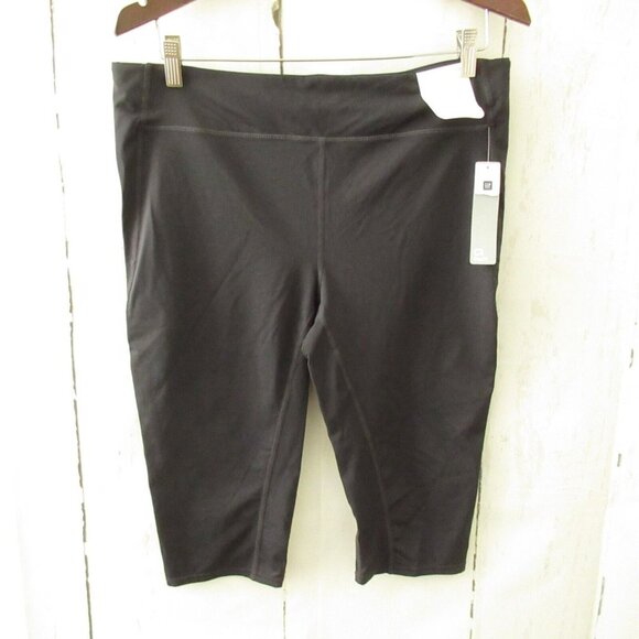 New Gap Fit Leggings XL X Large Blue G Fast Sprint Capri - Picture 1 of 6